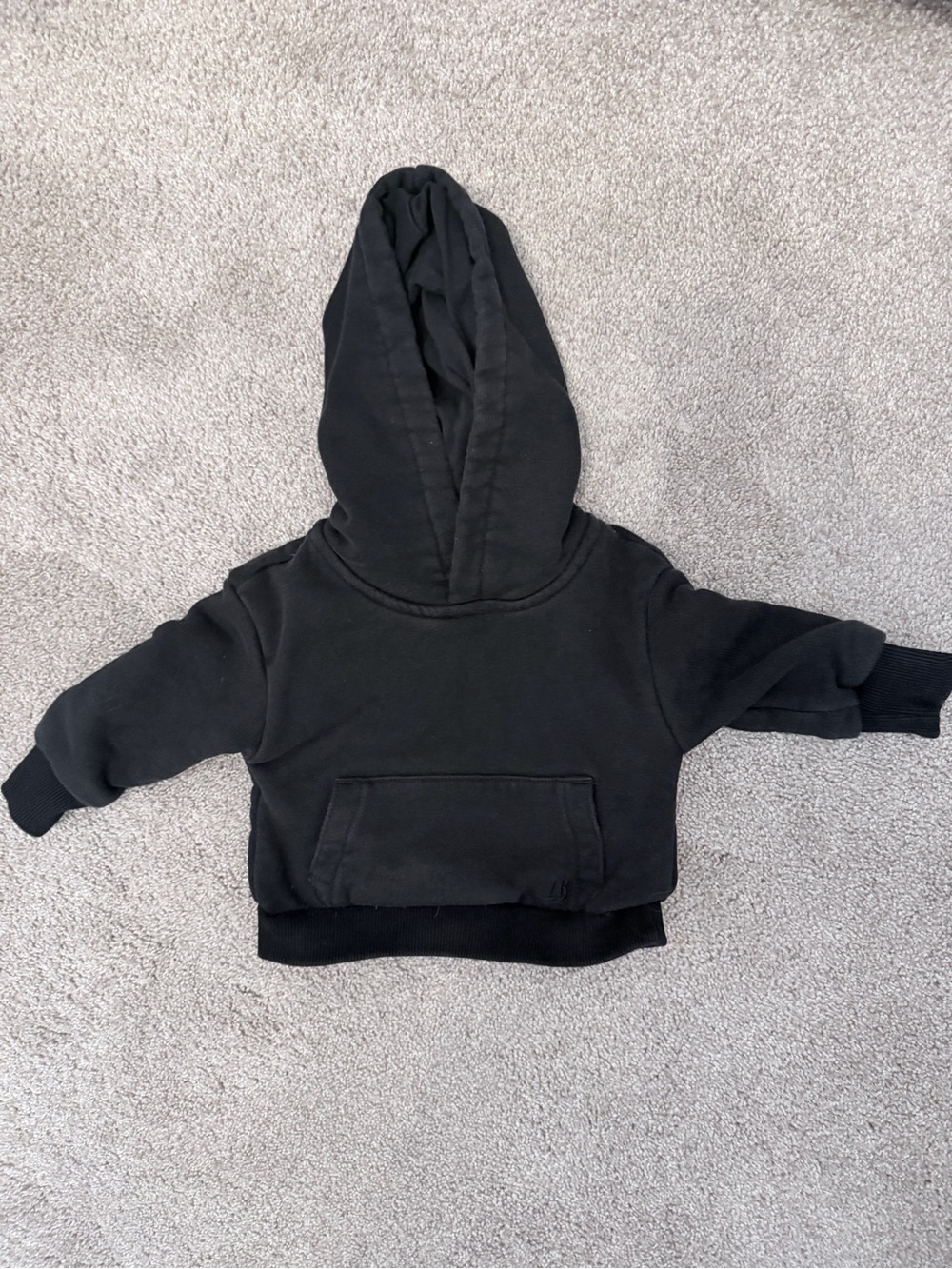 Little Bipsy Black Kids Hoodie Sweatshirt